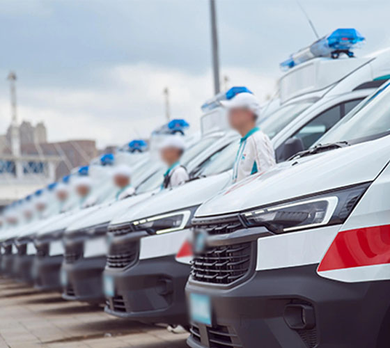 馆陶县服务车队展示